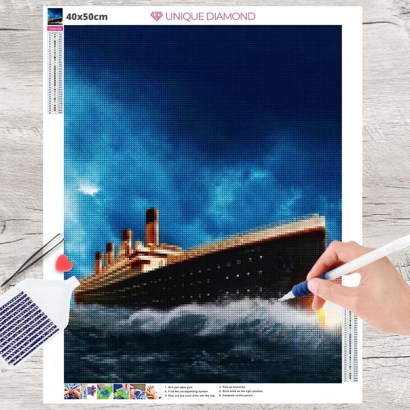 5D Diamond Painting Titanic - Unique-Diamond