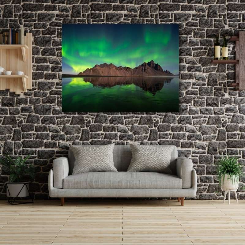 5D Diamond Painting XXL Atemberaubende Nordlichter - Unique-Diamond