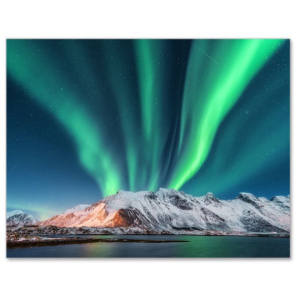 5D Diamond Painting XXL Aurora Borealis Lofoten - Unique-Diamond