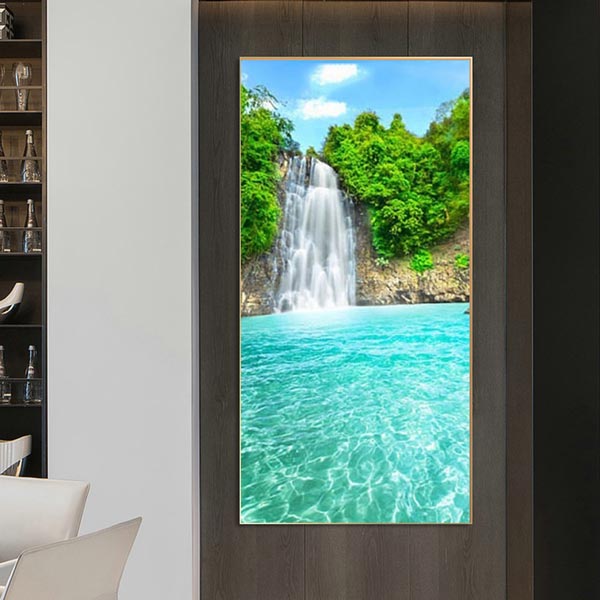 5D Diamond Painting XXL Wasserfall - Unique-Diamond