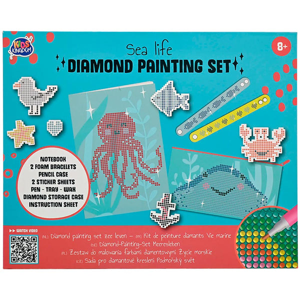 Diamond Painting Kinder Set Unterwasser 5 Teilig, Unique-Diamond