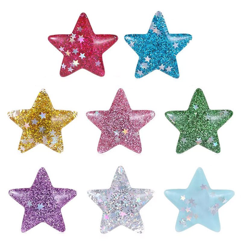 Diamond Painting Cover Minder / Folienhalter Glitzersterne 8 Farben Zubehör - Unique-Diamond
