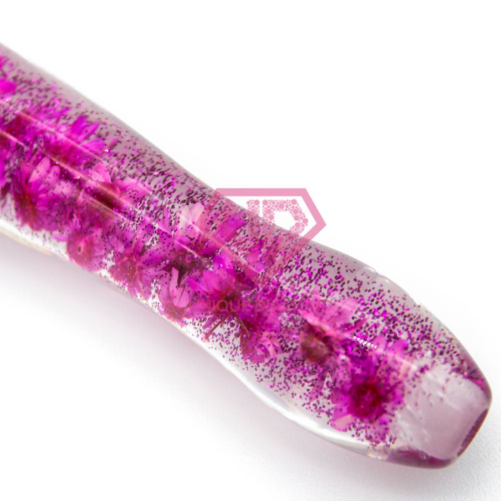 Diamond Painting Ergonomischer Premium Stift Pinke Blumen - Unique-Diamond