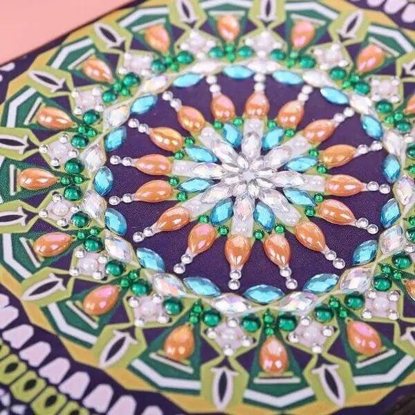 Diamond Painting Handgelenktasche Mandala Stern - Unique-Diamond