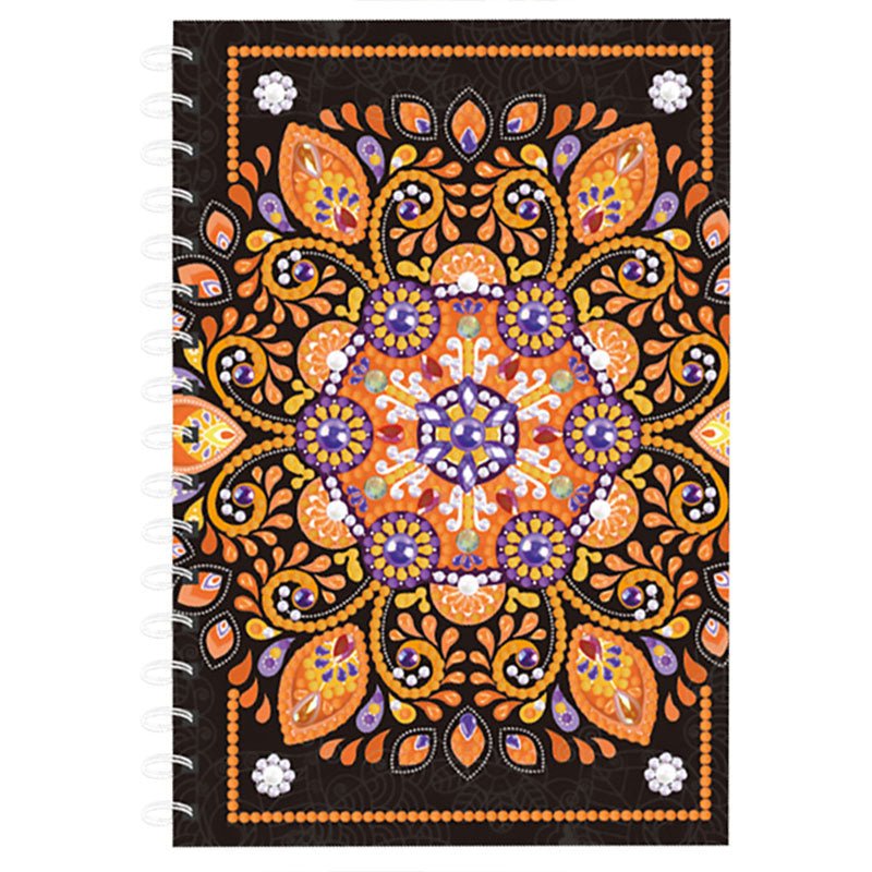 Diamond Painting Notizbuch Mandala - Unique-Diamond