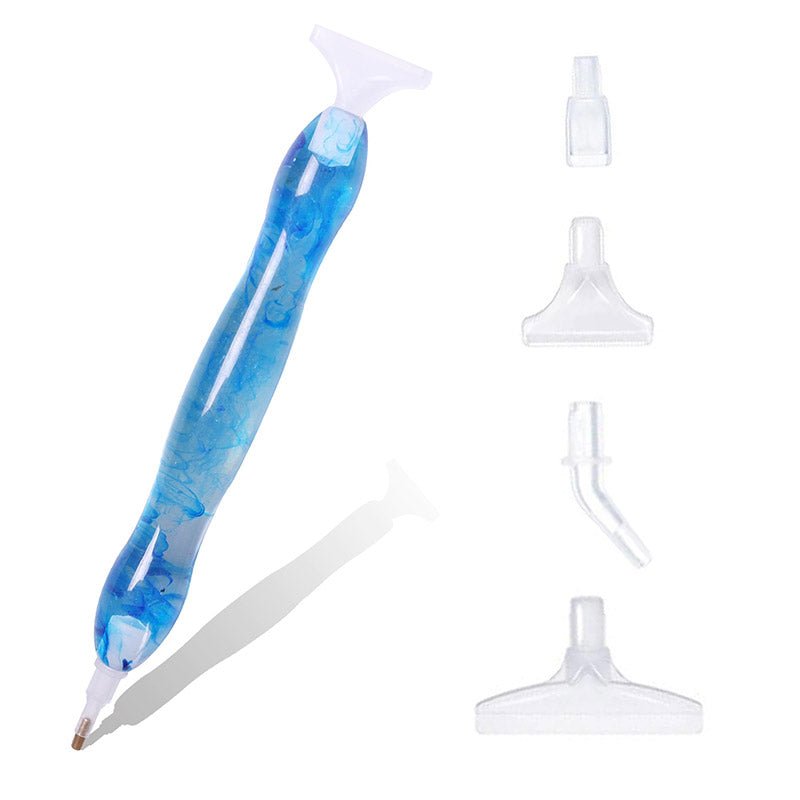 Diamond Painting Premium Ergonomischer Stift Blau Zubehör - Unique-Diamond