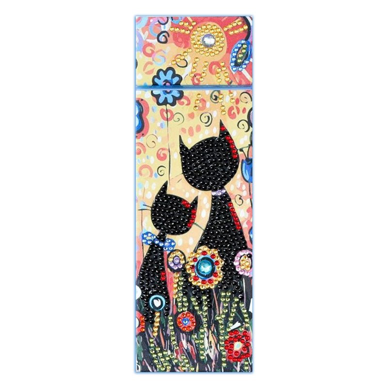 Diamond Painting Stiftebox Katzen - Unique-Diamond
